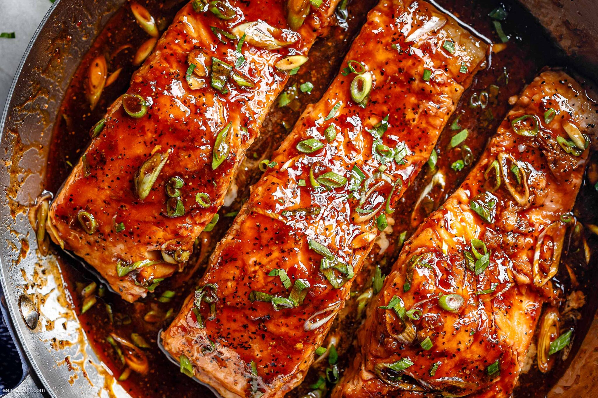 Salmão Teriyaki Fácil
