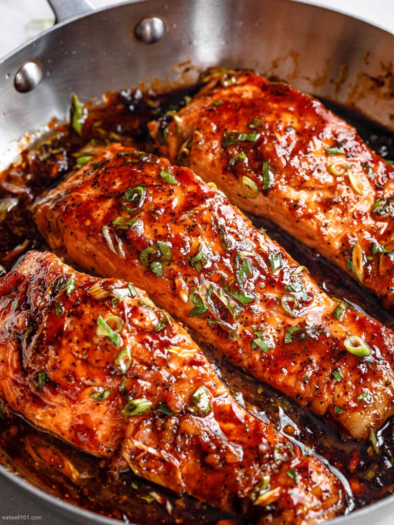 Salmão Teriyaki Fácil